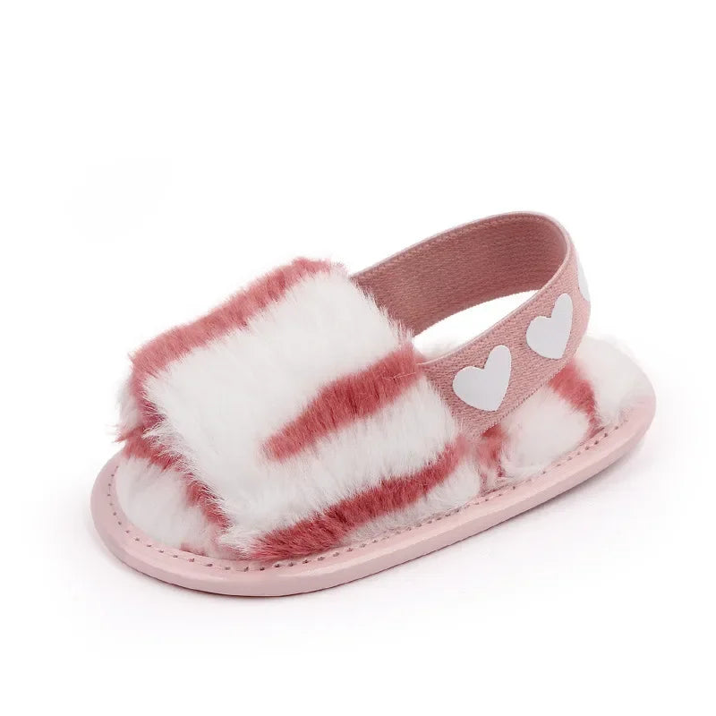 Newborn Baby Walking Shoes New Garden Shoes Breathable Soft Sandals Color Blocking Cute Baby Shoes Baby Girl 0-18M