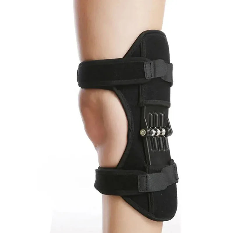 1 Pcs Knee Protection Booster Power Support Knee Pads Powerful Rebound Spring Force Sports Reduces Soreness Cold Leg Protection