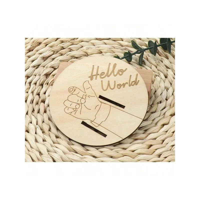 Newborn Hospital Engraved Keepsake Holder Personalized Baby Gift Memorial Pregnancy Wristband For Mother's Day & Father's Day