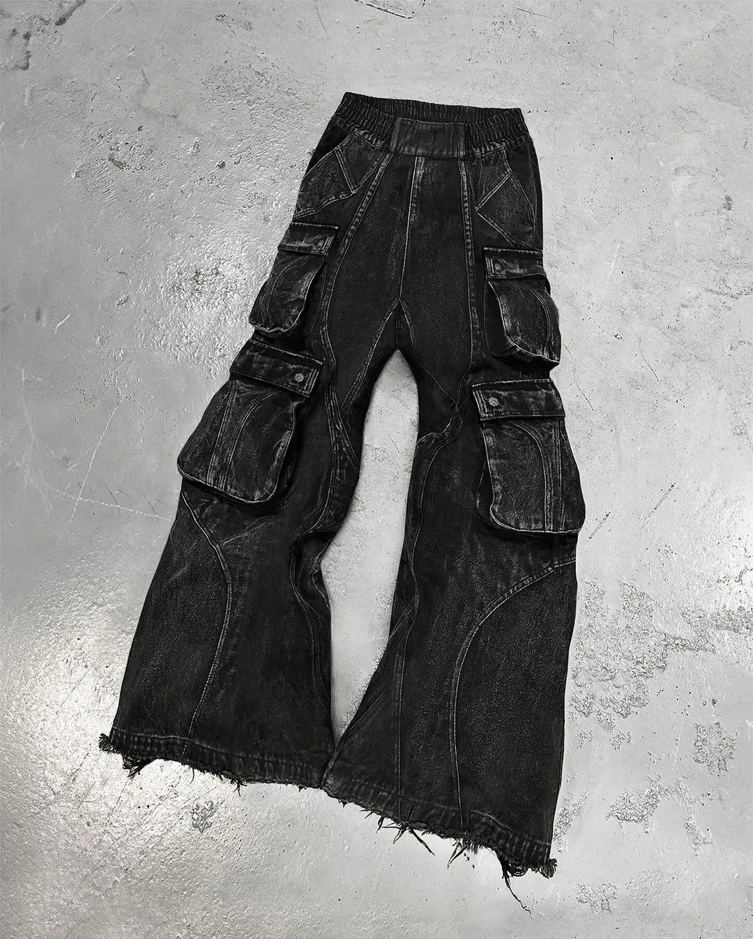Jean gothique rétro pour homme, coupe large, coupe droite, style Y2K, style Harajuku, taille haute, style hip-hop, streetwear, 2024