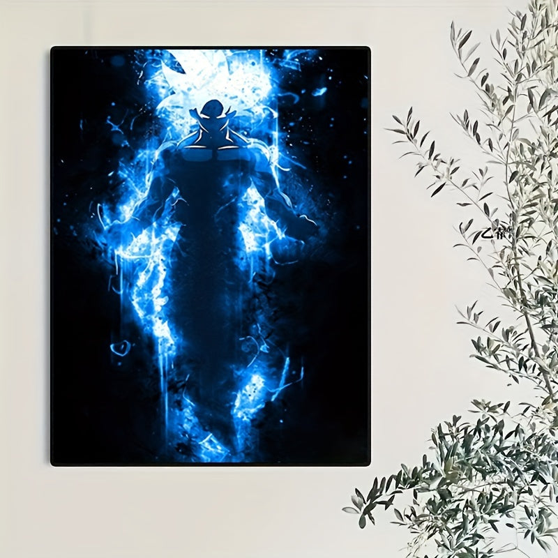 1pc Canvas Poster, Anime Art, Japanese Anime Character Canvas Painting, Ideal Gift For Bedroom, Decor Wall Art, Wall Decor, Fall Decor, Wall Decor, Room Decor, Room Decoration, No Frame