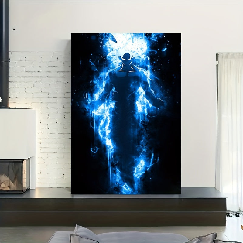 1pc Canvas Poster, Anime Art, Japanese Anime Character Canvas Painting, Ideal Gift For Bedroom, Decor Wall Art, Wall Decor, Fall Decor, Wall Decor, Room Decor, Room Decoration, No Frame