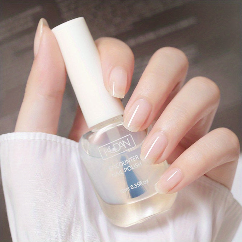 Vernis à ongles à séchage rapide 10 ml - Formule ultra-brillante et non toxique dans des tons rose, noir, blanc et rouge tendance - Parfait pour des manucures et des créations nail art en toute sécurité à domicile