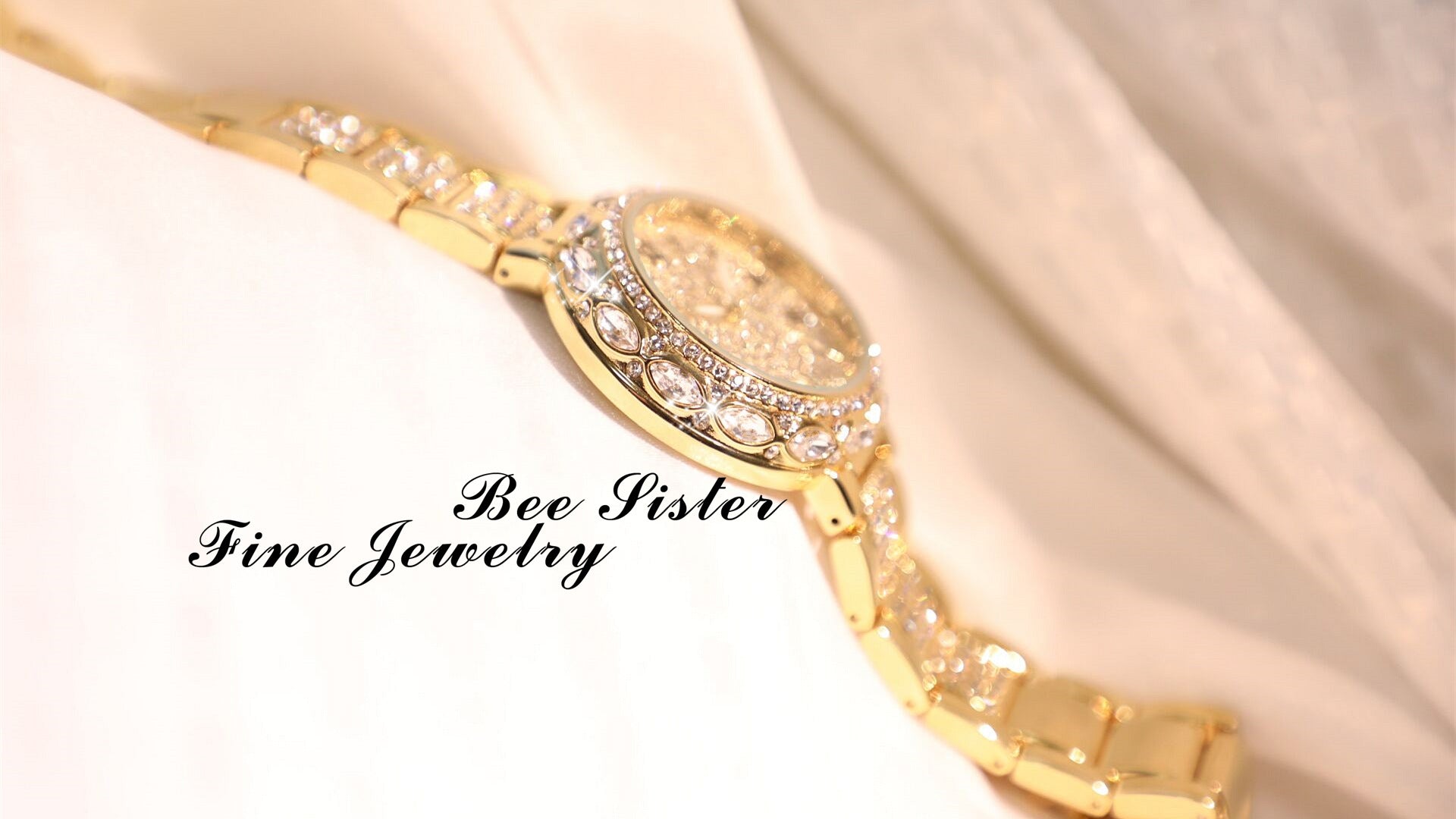 Radiant Quartz Womens Bracelet Watch - Sparkling Rhinestone Inlaid, Roman Numeral Dial, Elegant & Chic Design for Fashion-Forward Ladies
