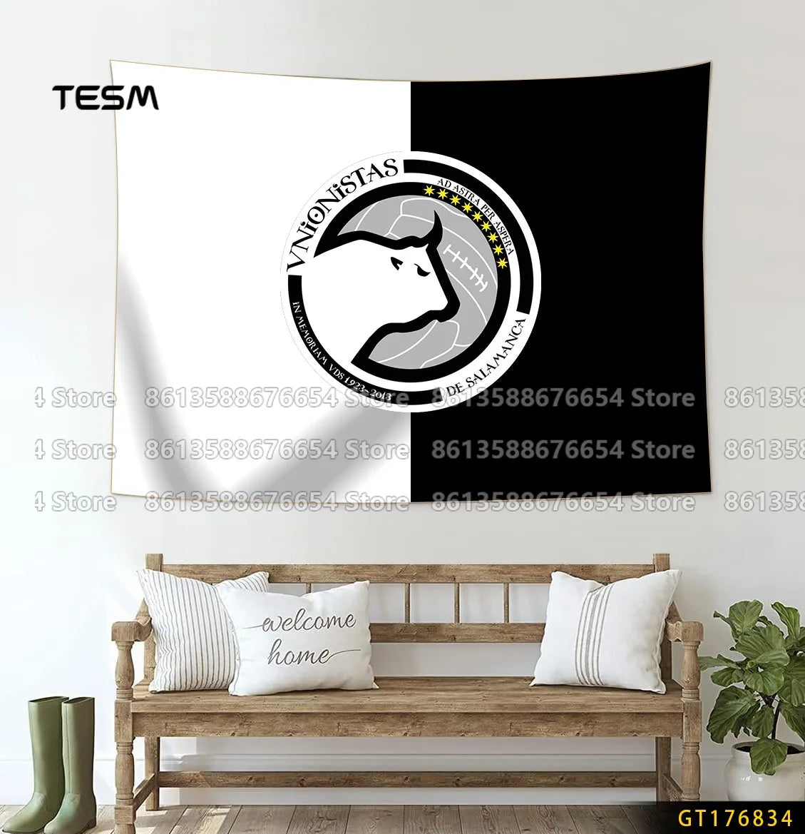 Wall Art Decor  Fabric Tapestry Wall Hanging  Living Room Bedroom Kitchen Dorm Decor Multi  Flag 3D printed pattern
