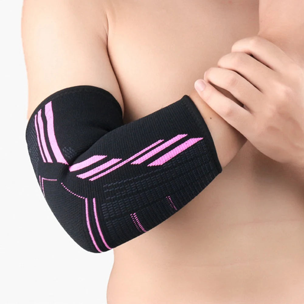 1 Pcs Fitness Elbow Brace Compression Support Sleeve for Tendonitis, Tennis Elbow, Golf Elbow Treatment, Reduce Joint Pain