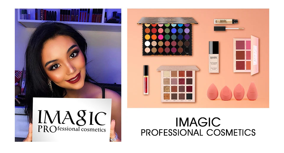 Éponge de maquillage IMAGIC pour fond de teint, blush, base de maquillage, lisse et uniforme, pour débutants. Éponge de maquillage pour débutants. Cosmétiques