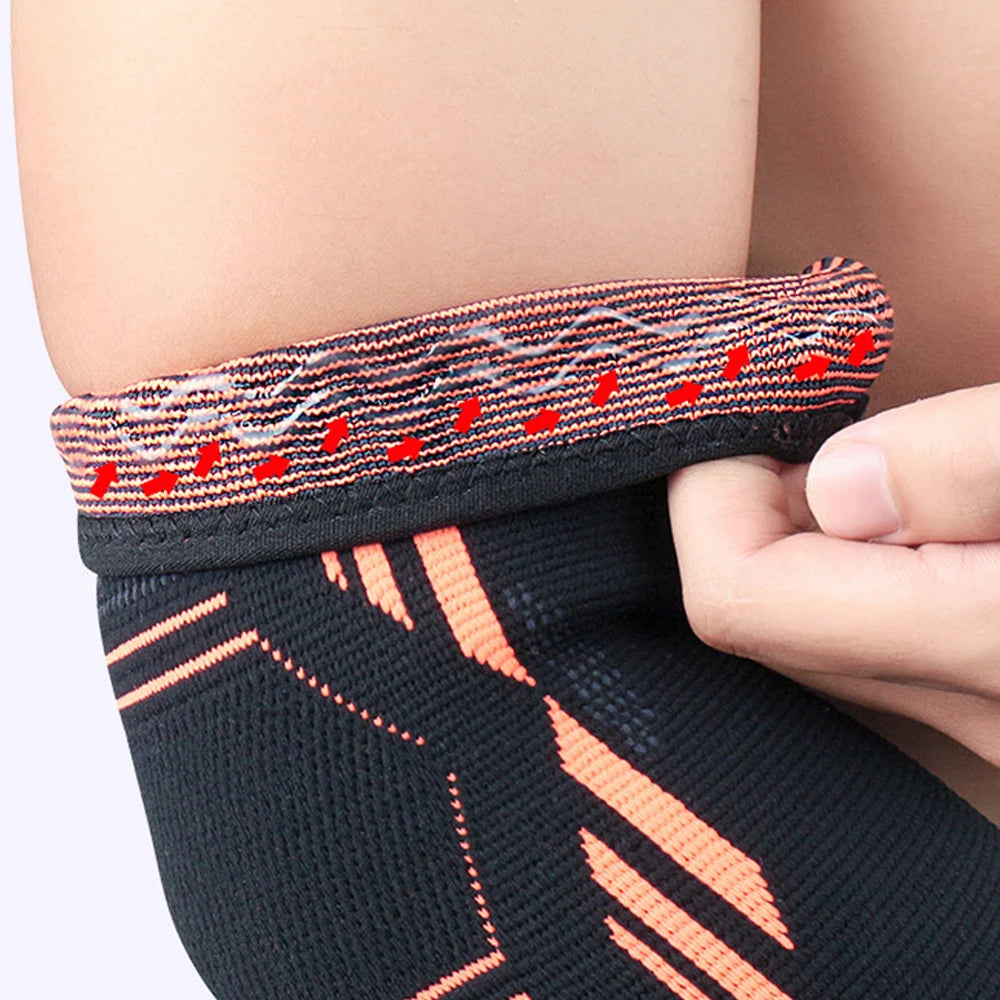 1 Pcs Fitness Elbow Brace Compression Support Sleeve for Tendonitis, Tennis Elbow, Golf Elbow Treatment, Reduce Joint Pain
