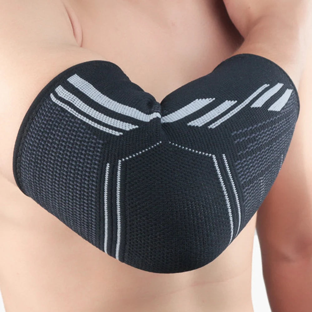1 Pcs Fitness Elbow Brace Compression Support Sleeve for Tendonitis, Tennis Elbow, Golf Elbow Treatment, Reduce Joint Pain