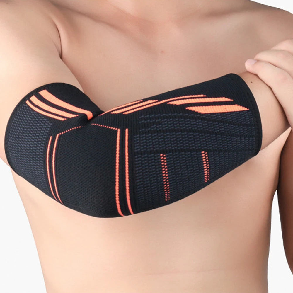 1 Pcs Fitness Elbow Brace Compression Support Sleeve for Tendonitis, Tennis Elbow, Golf Elbow Treatment, Reduce Joint Pain