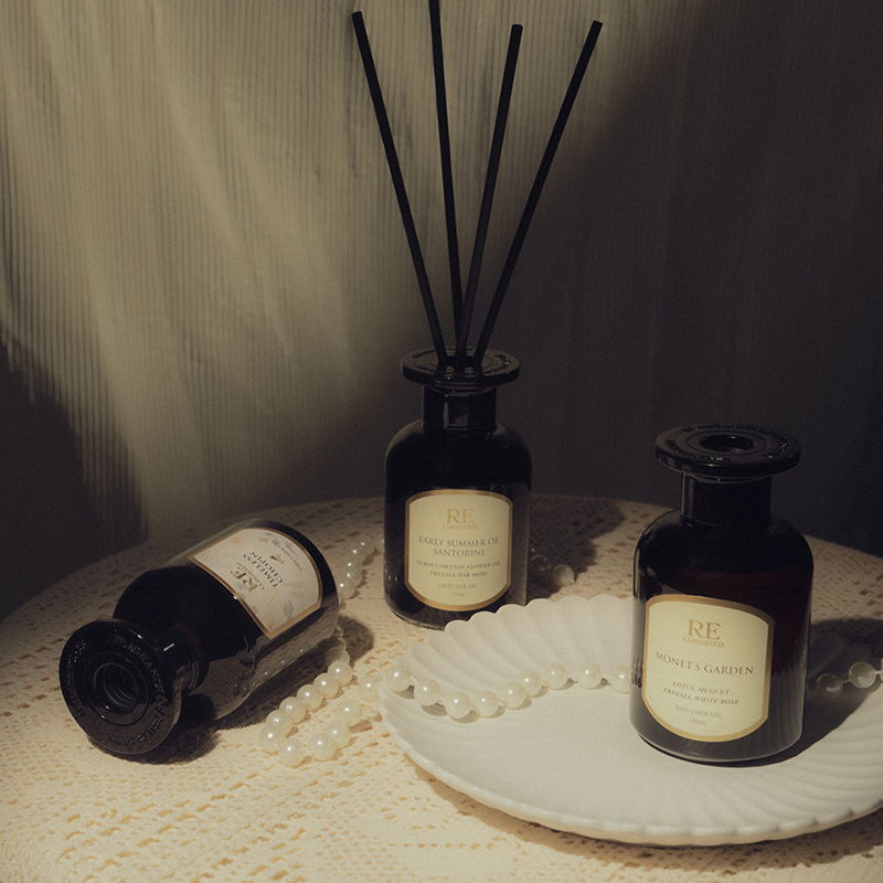 [520 Gift] Re Incense Room Jardin Monet Piano Poet Indoor Aromatherapy For Home Bedroom Fragrance