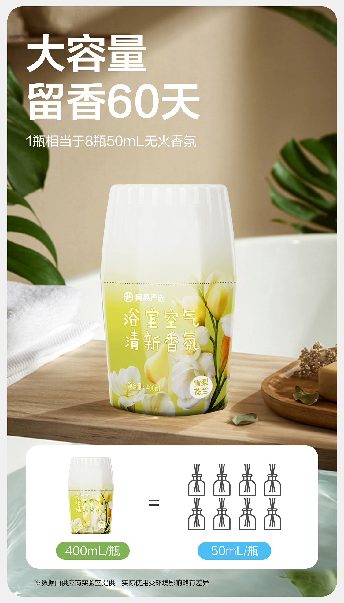 [Baibu] NetEase Yeation Air Freshener Toilet Fantastic Deodorant Fragrance Aromatherapy Lasting Fragrance