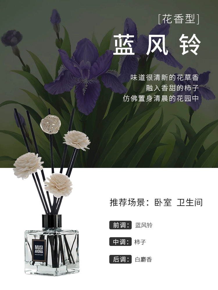 Toilet Air Freshener Bedroom Reed Diffuser Essential Oil