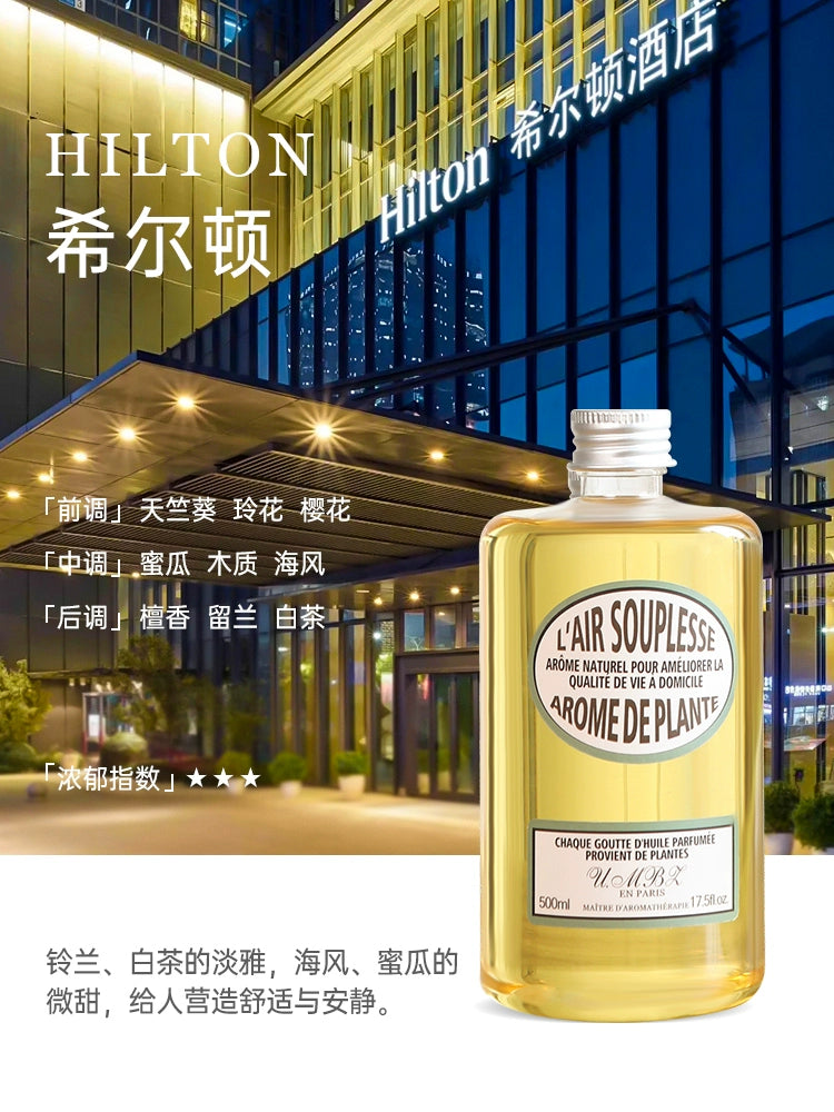 Aromatherapy Replenisher Essential Oil Car Fragrance Water Fire-Free Lime Basil Citrus Lemon Large Bottle Indoor Lasting For Home