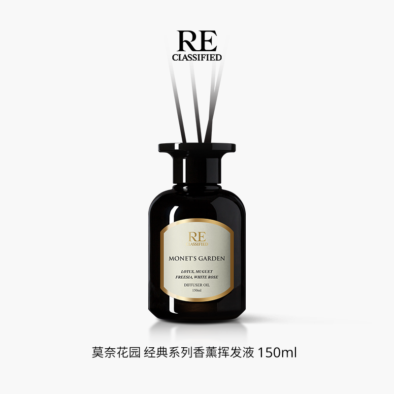 [520 Gift] Re Incense Room Jardin Monet Piano Poet Indoor Aromatherapy For Home Bedroom Fragrance