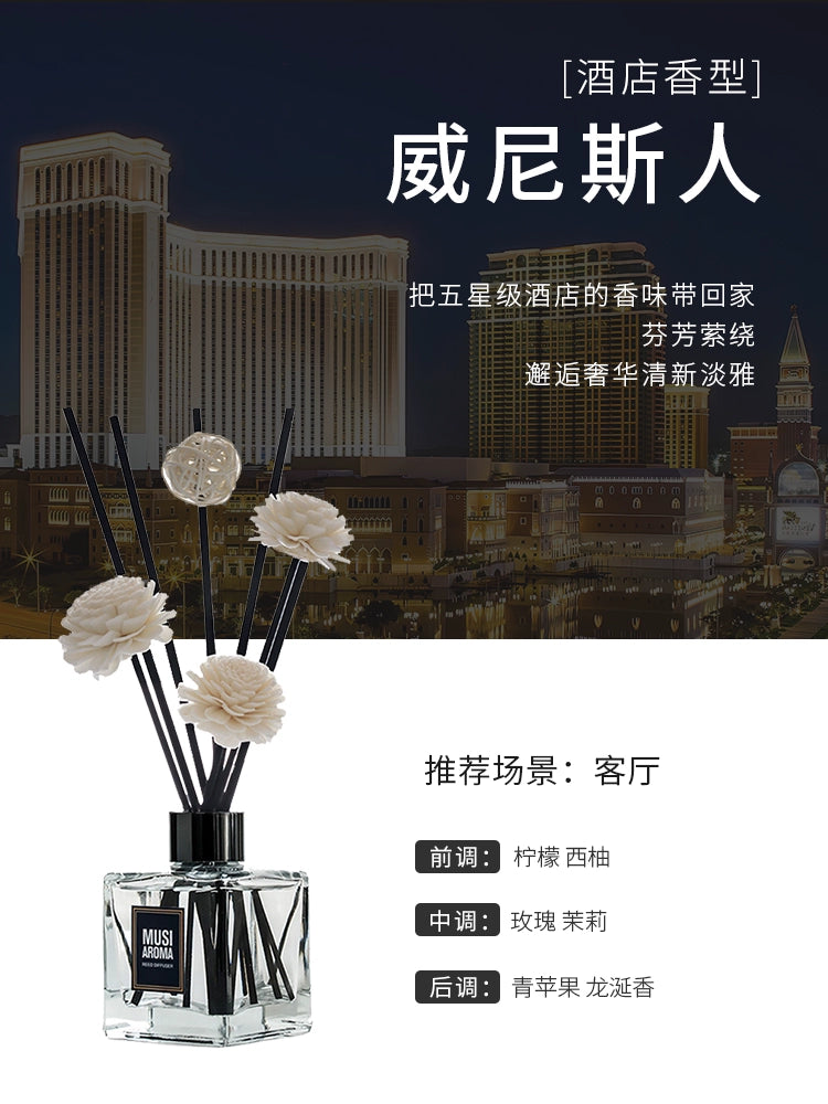 Toilet Air Freshener Bedroom Reed Diffuser Essential Oil