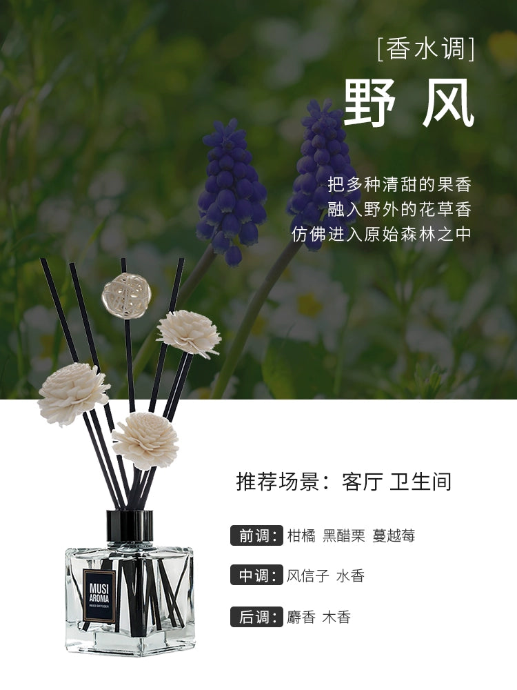 Toilet Air Freshener Bedroom Reed Diffuser Essential Oil