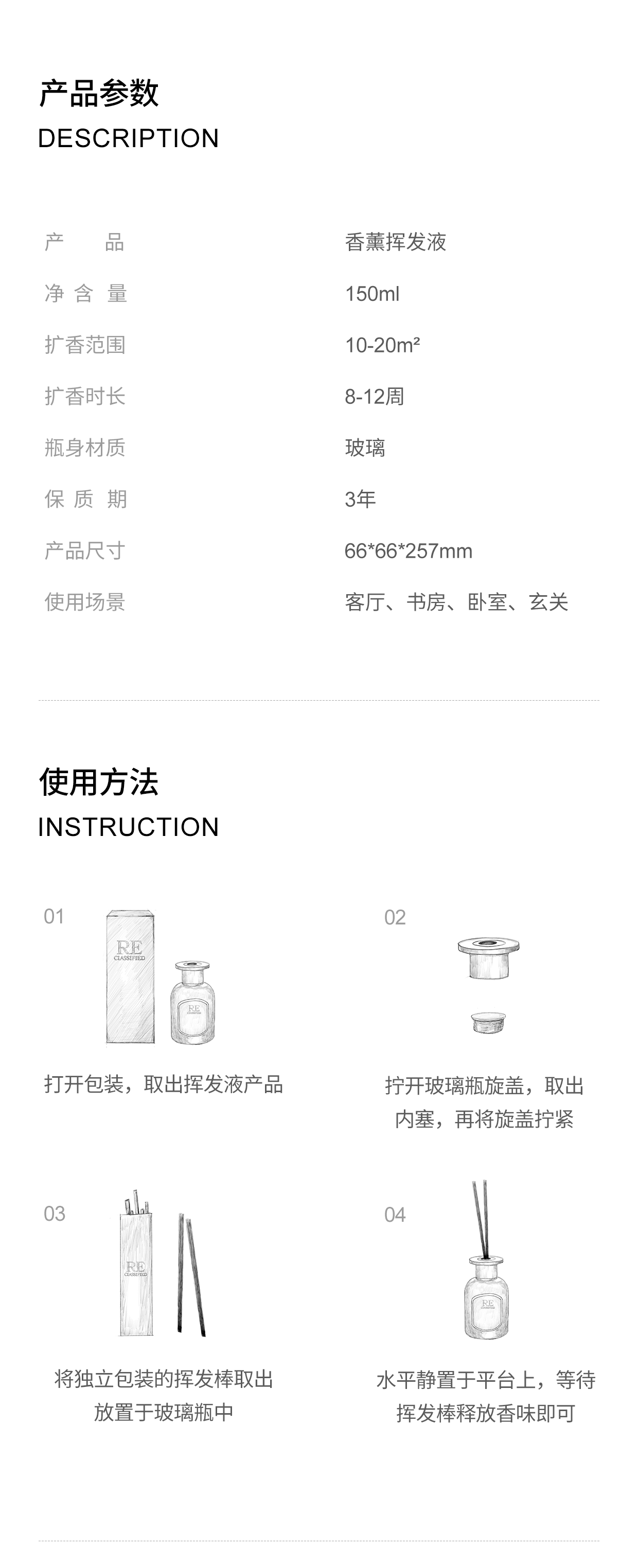 [520 Gift] Re Incense Room Jardin Monet Piano Poet Indoor Aromatherapy For Home Bedroom Fragrance