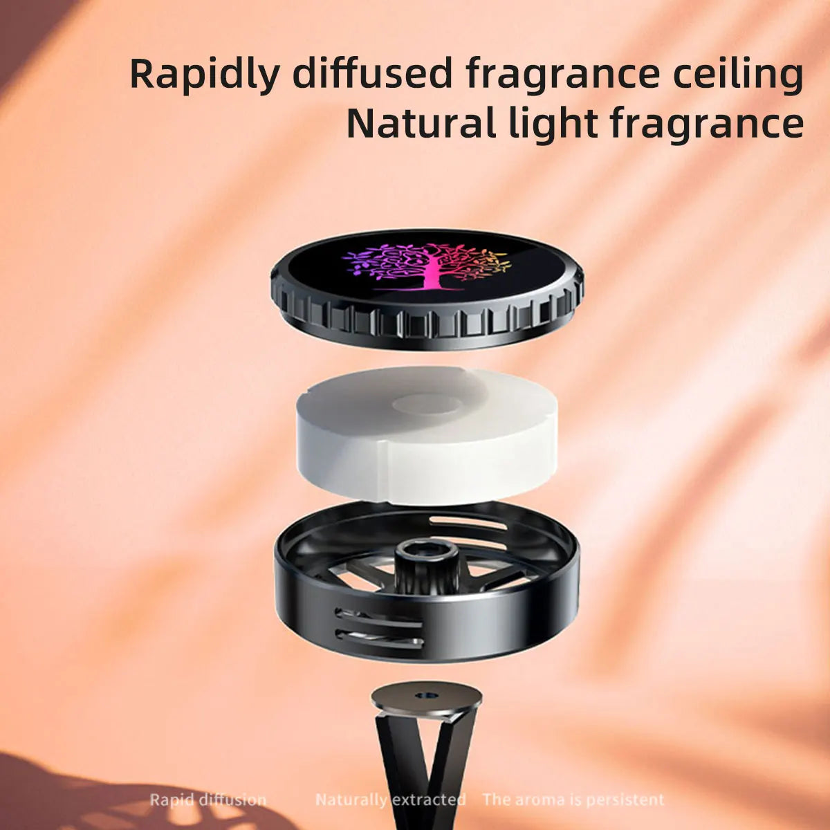 Cologne Car Air Outlet Aromatherapy Solid Fragrance Diffuser Accessories Car Air freshener Dual-purpose vent clip and charm
