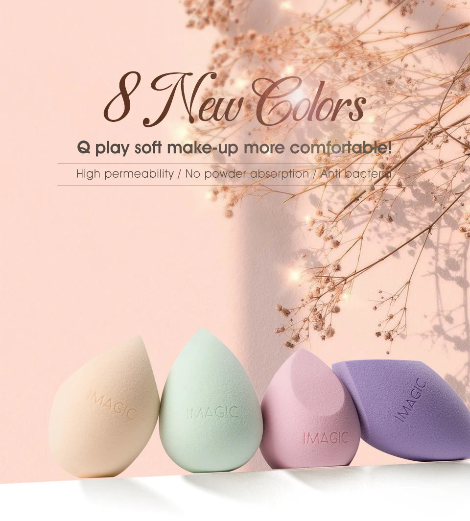 IMAGIC Sponge Makeup Tool Foundation Blush Base Makeup Makeup Smooth And Evenly Compliant Beginner Makeup Sponge  Cosmeticos