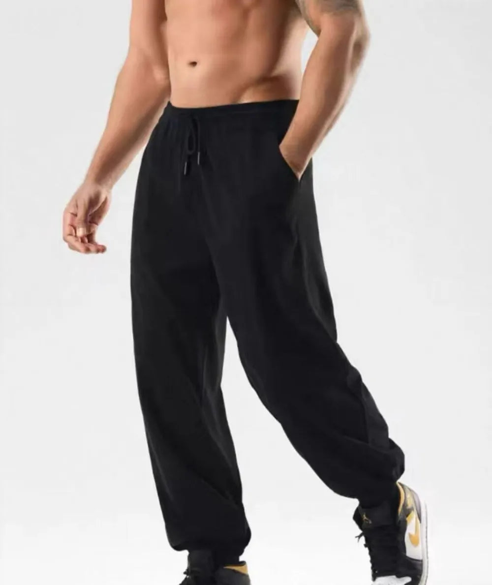 Jogging Sports Pants for Men Daily Sweatpants Hot Sales Casual Versatile 2025 New Fashion the Four Seasons Men's Clothing
