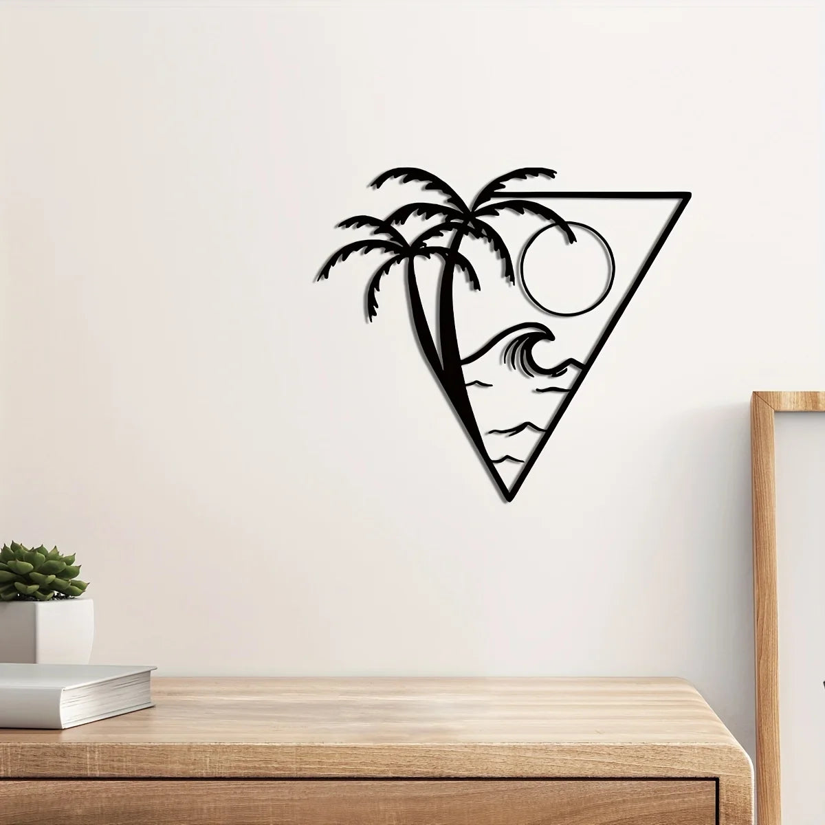 Sun And Sea Metal Wall Art Sculpture Decorations Wall Sculpture Decorations Creative Wall Decorations Home Wall Decor Artwork