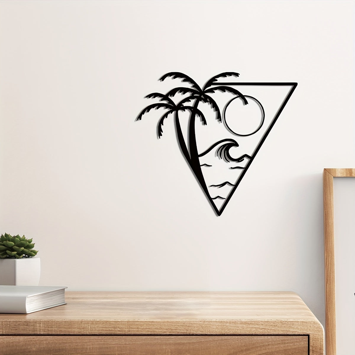 Sun And Sea Metal Wall Art Sculpture Decorations Wall Sculpture Decorations Creative Wall Decorations Home Wall Decor Artwork