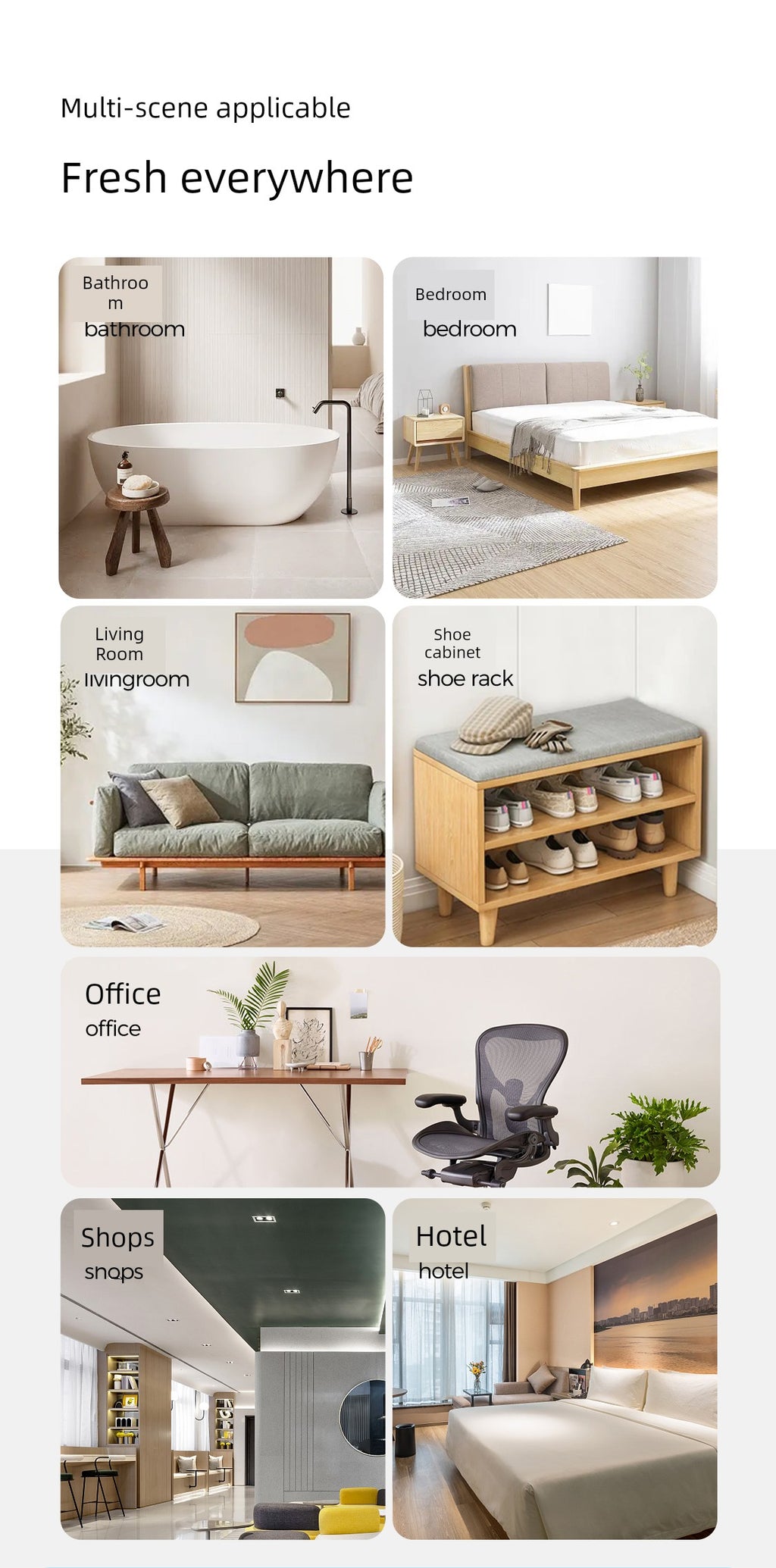 NetEase Yeation Air Lasting Fragrance Bedroom and Toilet