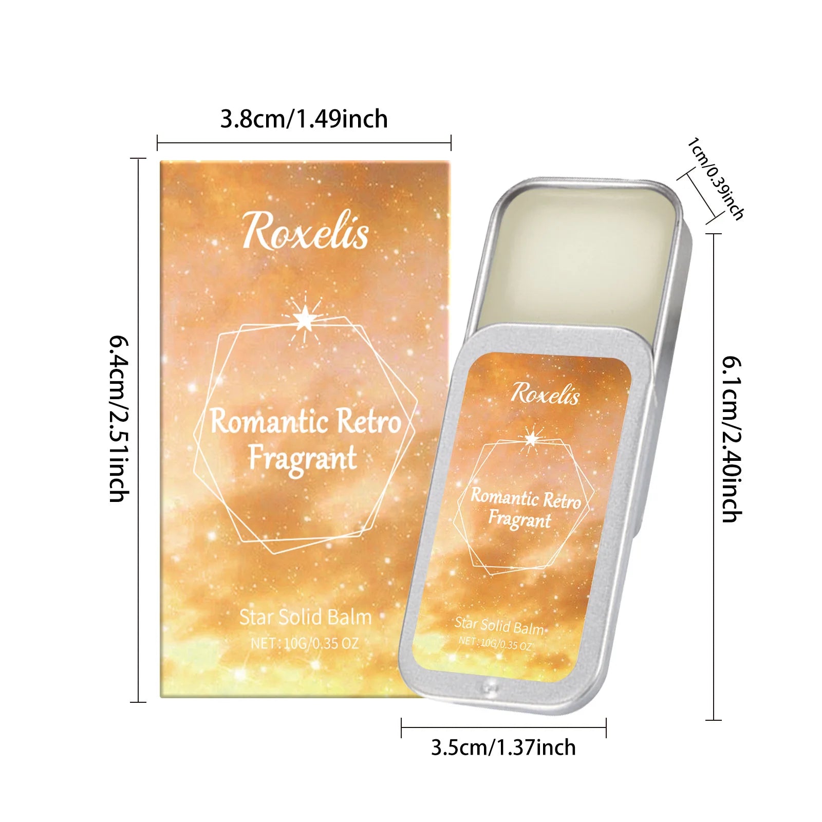Lasting Fragrances Solid Perfume Fresh Flower Scent Enhance Attraction Moisturizing Skin Body Aroma Elegant Female Solid Perfume