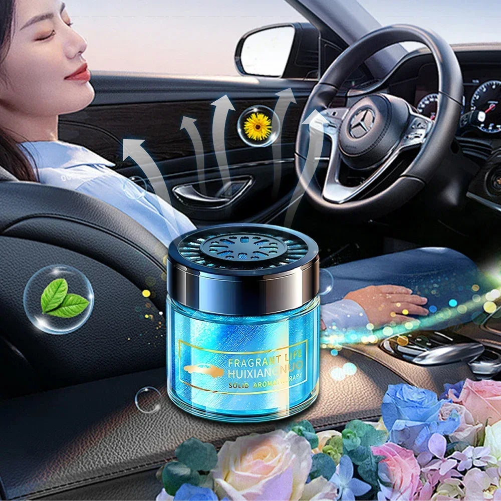 Car Aromatherapy Balm Odor-Removing Fragrance For Cars Long-Lasting High-End Light Fragrance In-Car Solid Perfume Car Ornaments