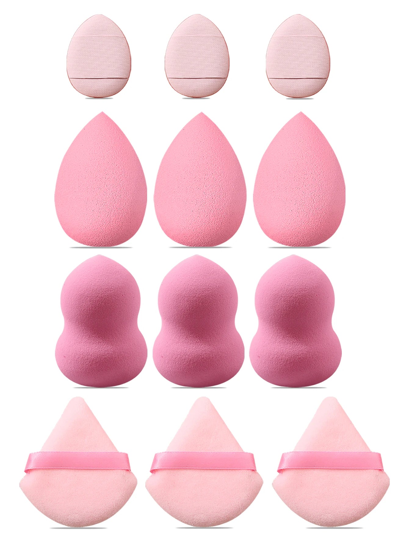 Professional makeup brush set, 15 Commonly Used Makeup Brushes, makeup sponge puff, Eyebrow Trimmer, waterproof makeup bag