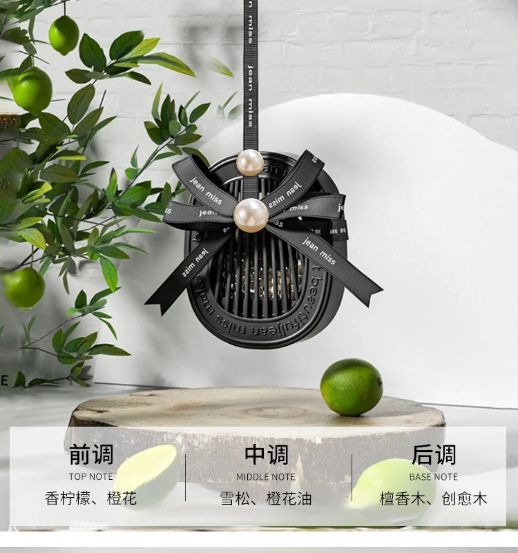Car Aromatherapy Long Lasting Fragrance Car Perfume Interior High-end Decoration Home Bedroom Wardrobe Fragrance Pendant Perfume