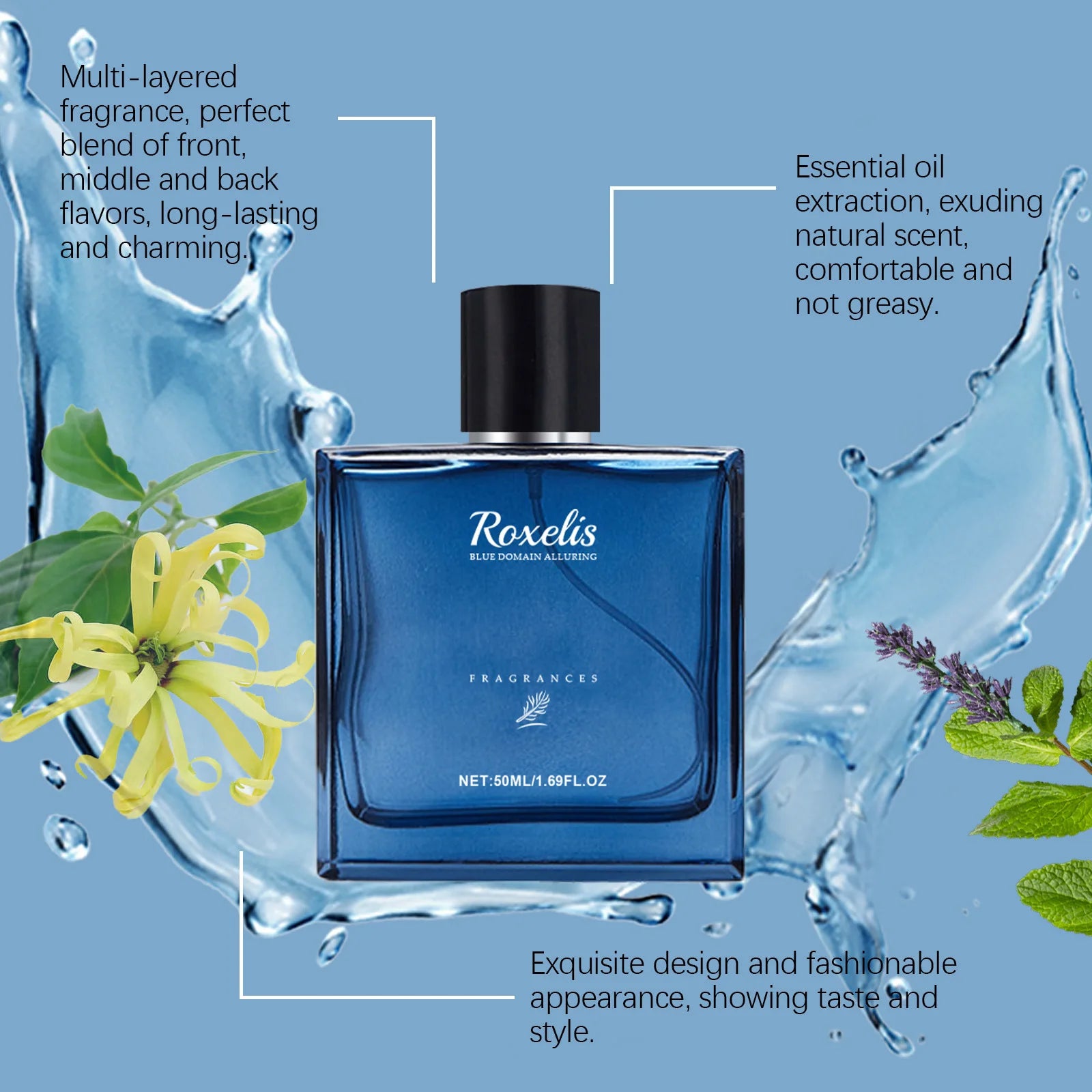 Cologne Perfume Spray Light Fragrance Fresh Increase Charm Lasting Attraction Sexual Flirting Pheromone Romantic Dating Perfume