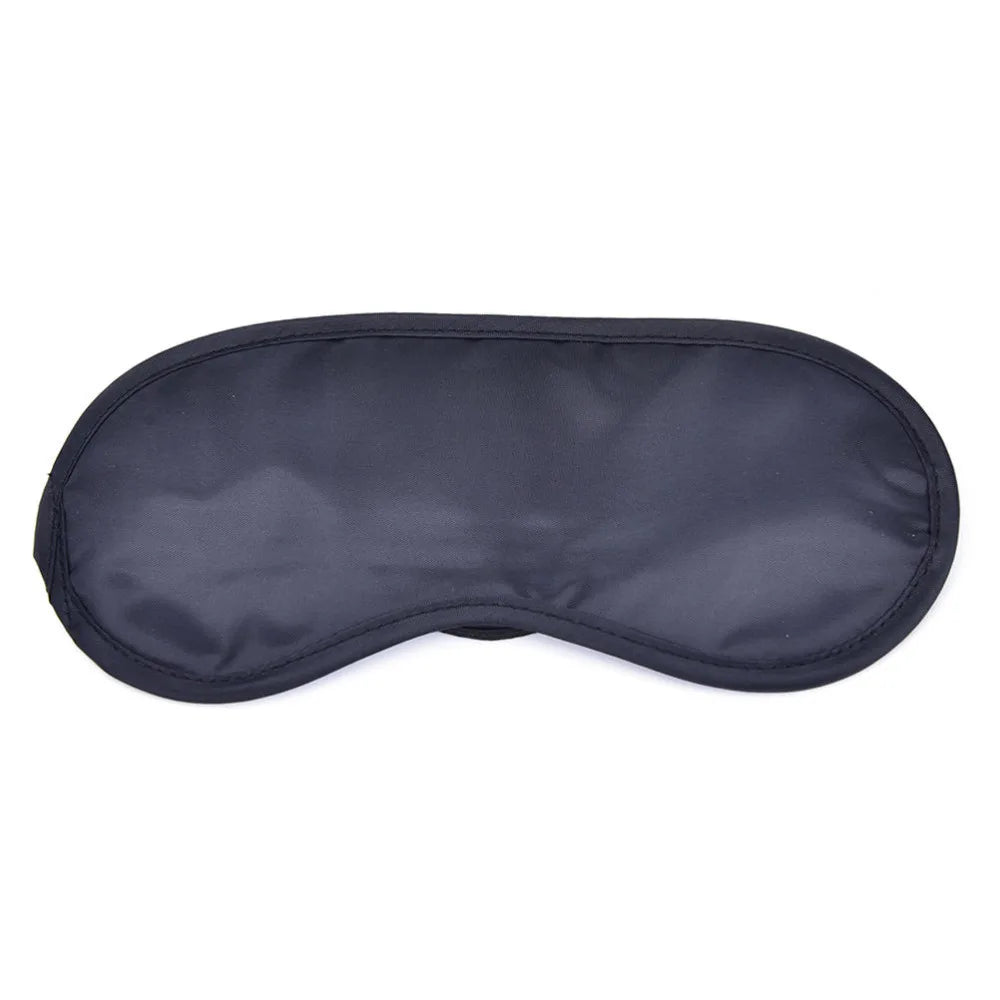 Lot de 10 masques de sommeil noirs pour voyage, bandeau pour les yeux, cache-œil, nuit, économique, anti-ronflement, cadeau, vente en gros