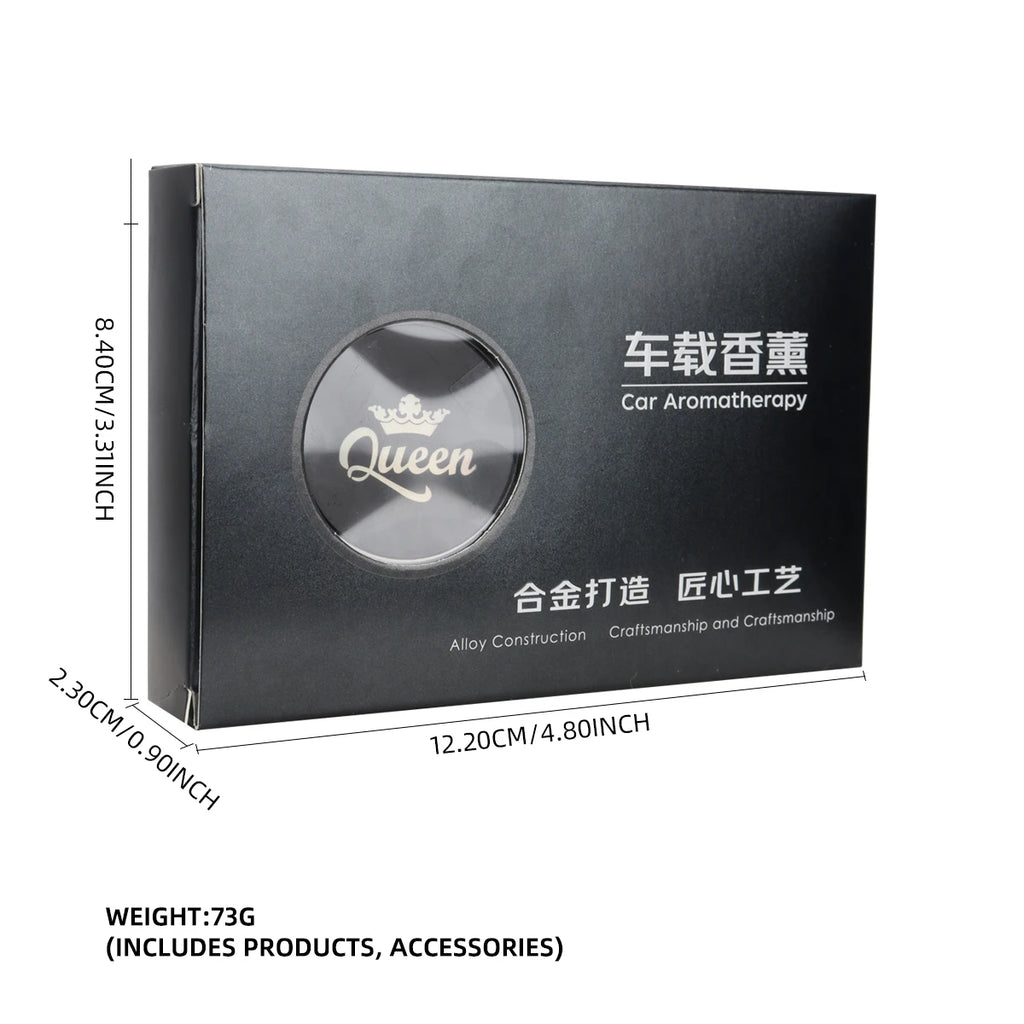 Diffuseur de parfum solide pour voiture, aromathérapie, Cologne, accessoires, désodorisant pour voiture, clip d'aération à double usage et breloque