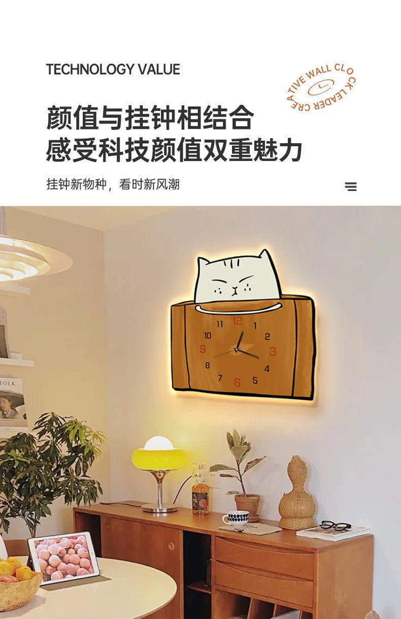 Living Room Art Mural Clock Wall Mechanism Table Alarm Big Size Korean Pink Wall Watch Silent Relogio De Parede Home Design