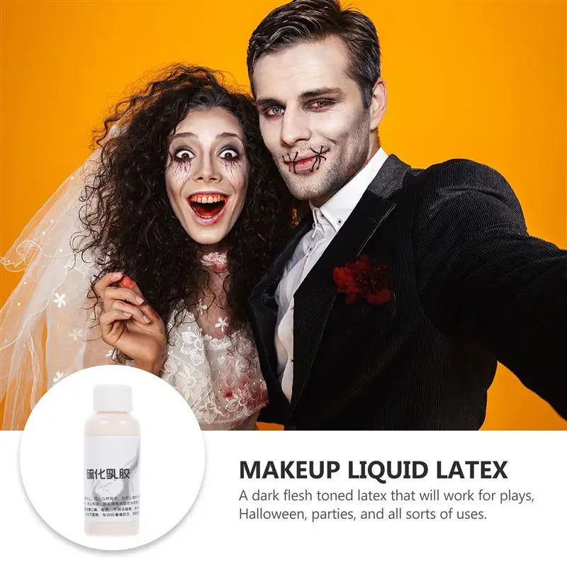 Liquid Latex Halloween Liquid Makeup Zombie Makeup Scars Makeup Latex Old Age Liquid Makeup Vulcanized Latex
