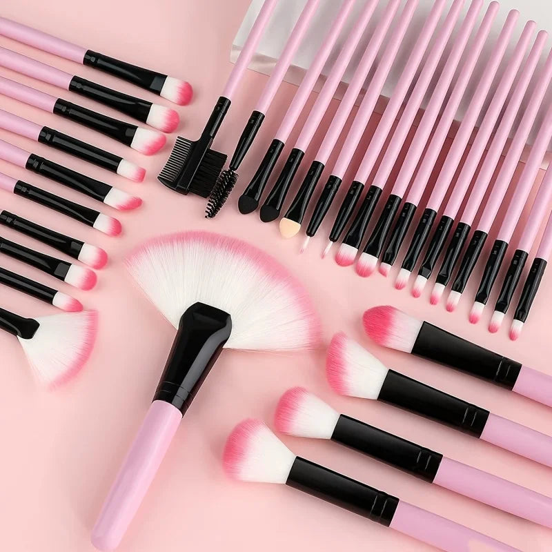 Ensemble de pinceaux de maquillage - Un ensemble contenant 37 outils de maquillage, un ensemble de maquillage professionnel adapté aux débutants.