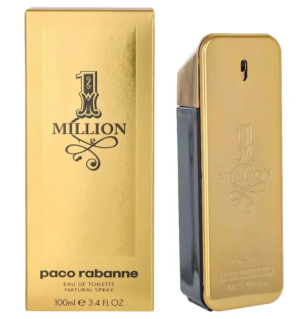100ml Original 1 Million Fragrance for Men Fresh and Spicy Notes of Amber Leather Tangerine Adds A Touch Irresistible Pheromone