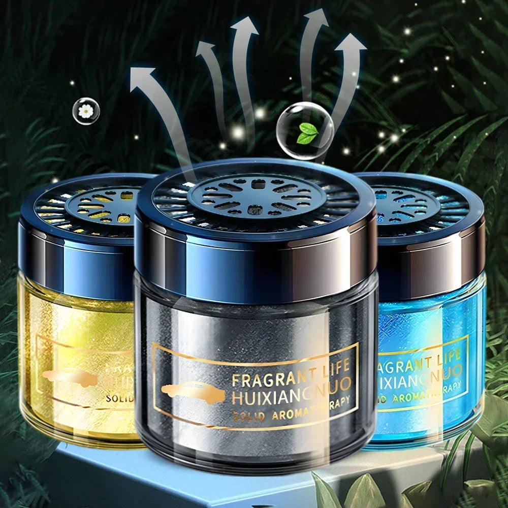 Car Aromatherapy Balm Odor-Removing Fragrance For Cars Long-Lasting High-End Light Fragrance In-Car Solid Perfume Car Ornaments