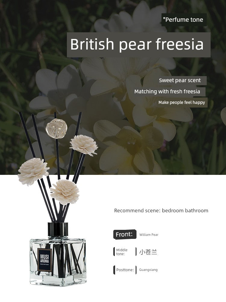 Toilet Air Freshener Bedroom Reed Diffuser Essential Oil
