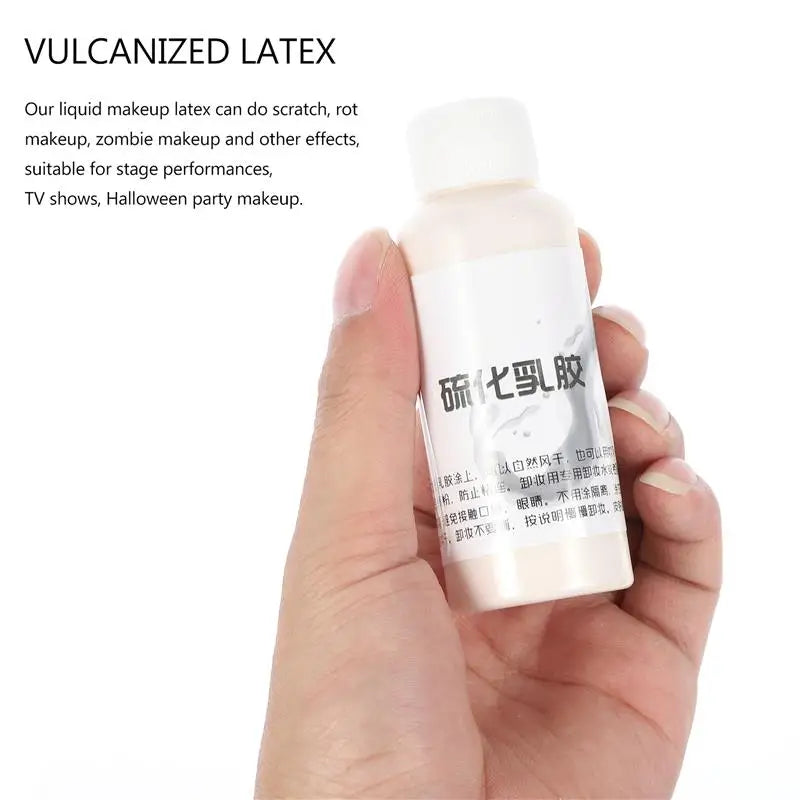 Liquid Latex Halloween Liquid Makeup Zombie Makeup Scars Makeup Latex Old Age Liquid Makeup Vulcanized Latex