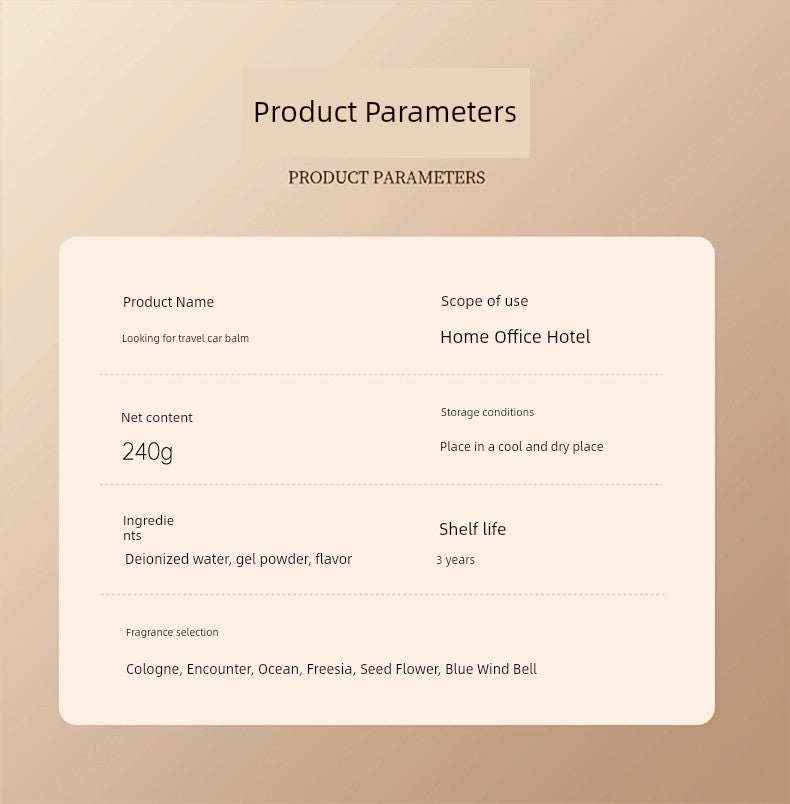 All Kodo Osmanthus Product Hot Car Aromatherapy