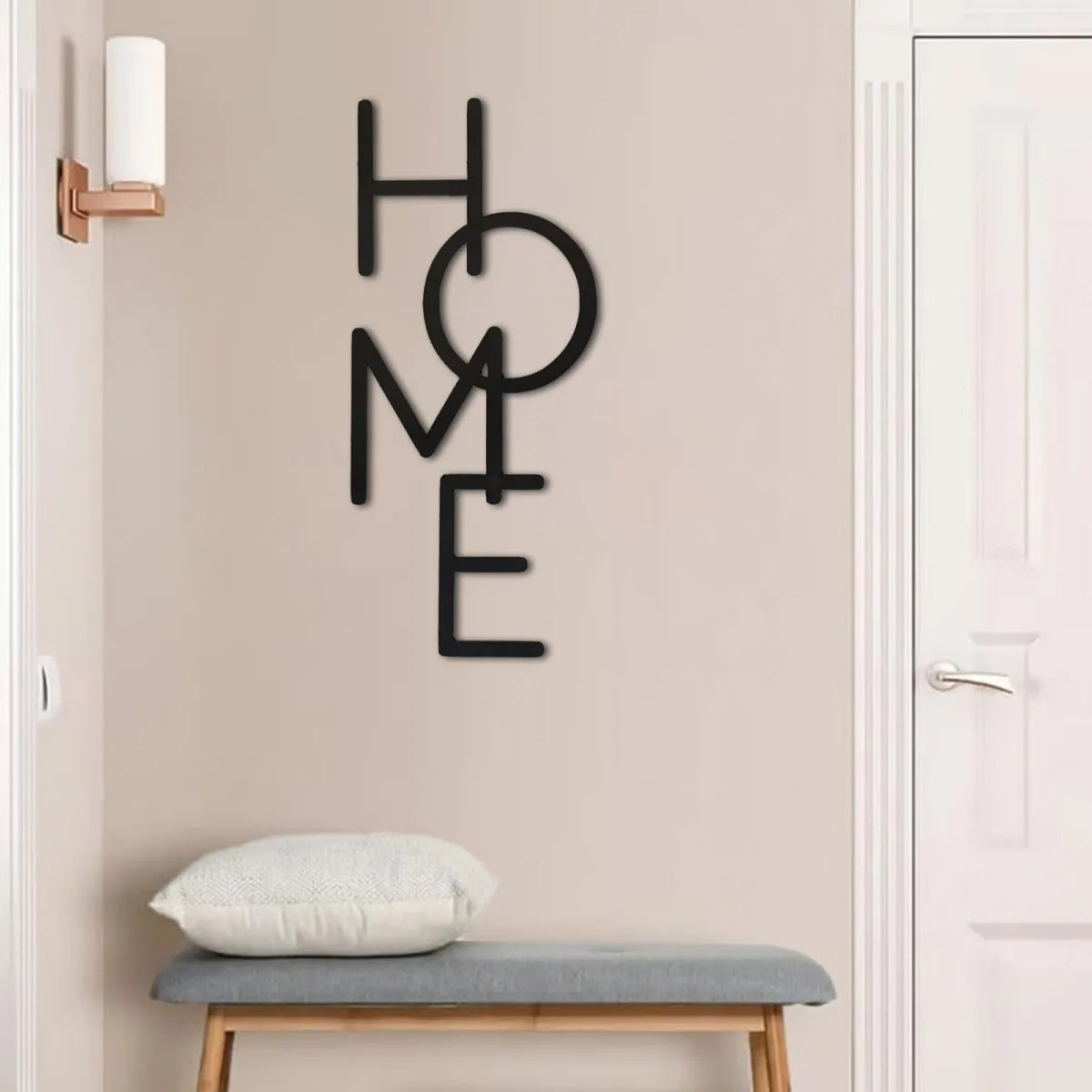 Panneau mural en bois « Home », décoration rustique artisanale, décoration murale de salon de ferme, cadeau de pendaison de crémaillère ou de mariage