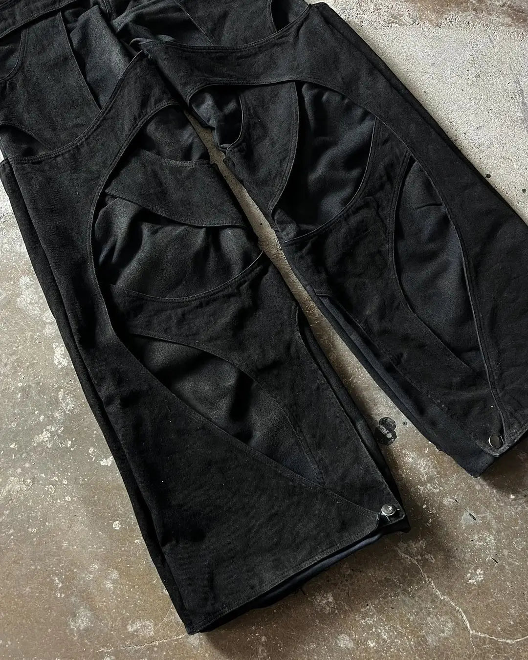 2024 New Gothic Retro Jeans for Men Wide Leg Straight Black Y2k Baggy Jeans Harajuku Hip Hop High Waist Denim Pants Streetwear