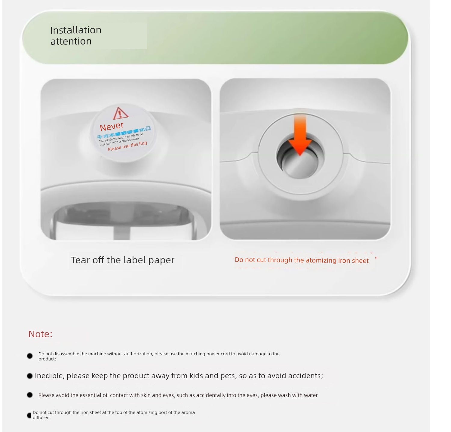 Spray Air Freshing Agent Toilet Deodorant Aroma Diffuser
