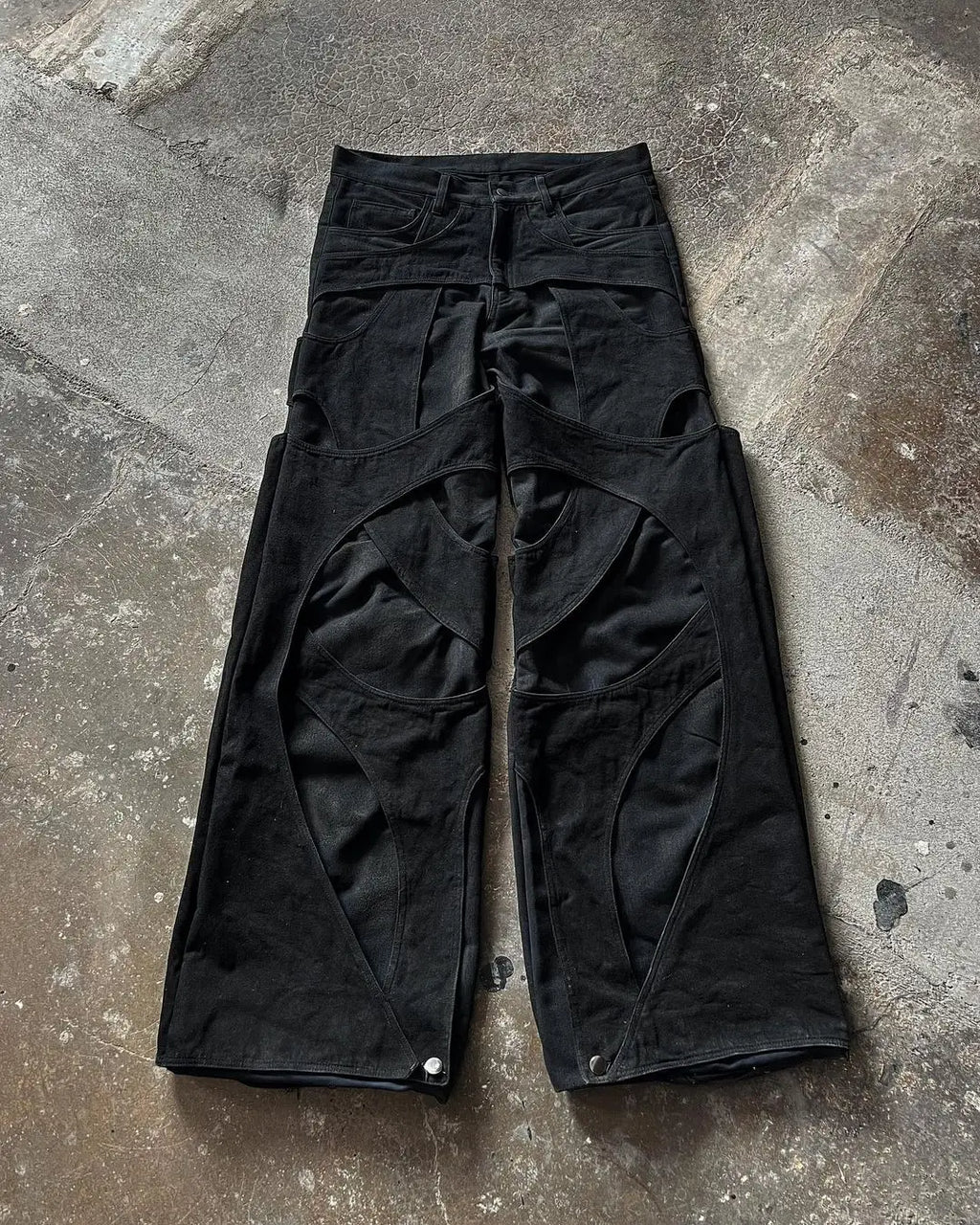 Jean gothique rétro pour homme, coupe large, coupe droite, style Y2K, style Harajuku, taille haute, style hip-hop, streetwear, 2024