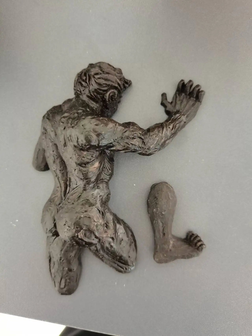 Sculpture murale en résine pour décoration d'intérieur, décoration murale pour salon, pendentif artisanal, accessoires pour la maison