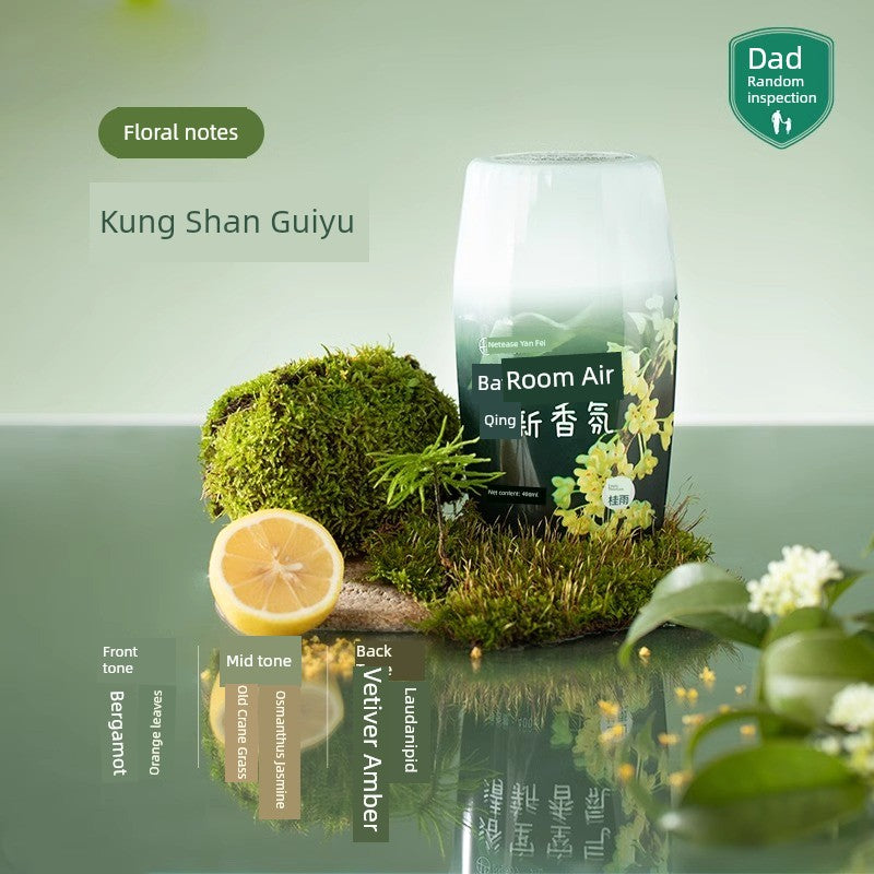 NetEase Yeation Bathroom Fragrance Juice White Peach Air Freshing Agent Toilet Deodorant Indoor Bedroom Long-Lasting Fragrance