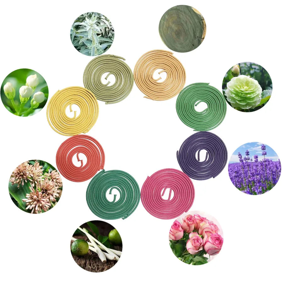 【 Women's Favorite 】 Pure Fragrance 18/36/42oil Color Eleven Mixed Pan Fragrance, Rainbow Color Coil Aroma, Contains Old Sandalw